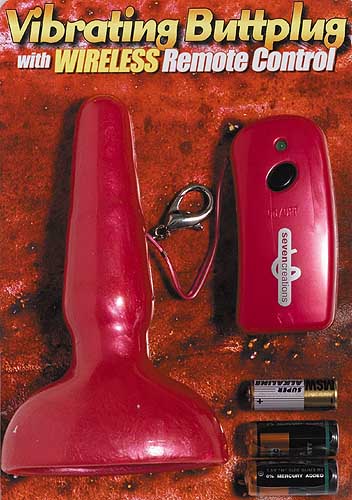 Remote Control Vibrating Butt Plug