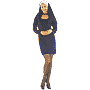 SEXY-NUN Sexy Nun Outfit